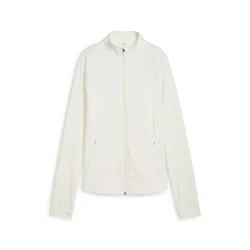 Womens Puma CLOUDSPUN Tech Zip-Up Power Jacket, White, Size L, Clothing