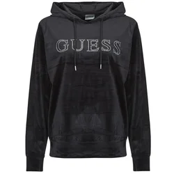 GUESS Pulover  črna