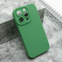 Futrola Silikon Pro Camera za iPhone 15 Pro (6.1) tamno zelena