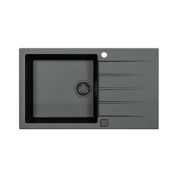 Alveus sudopera Cadit 40 g91 - crna sa crnim sifonom   860 x 500 x 198 mm