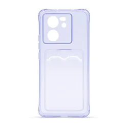 Futrola Clear Wallet za Xiaomi Redmi 13T, Ljubičasta