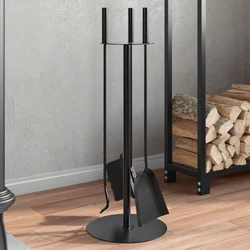 Set alata za kamin od 4 dijela 22 x 59 cm čelik