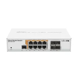 MikroTik CRS112-8P-4S-IN Switch, 8x Giga PoE, 4x SFP ( 0001440834 )