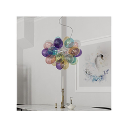 ByRydens 4200440-7000 - Luster na sajli GROSS 8xG9/4W/230V višebojan