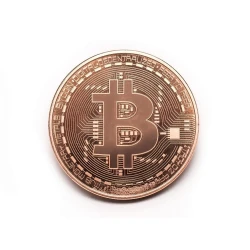 Kolekcionarski novčić Bitcoin, bakarni