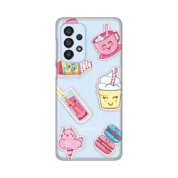 Torbica Silikonska Print Skin za Samsung A336B Galaxy A33 5G Ice cream