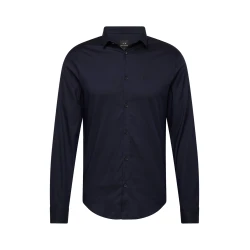 ARMANI EXCHANGE Poslovna srajca, modra