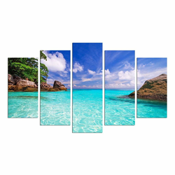 WALLXPERT slika iz 5 delova SEA (5MX 78)