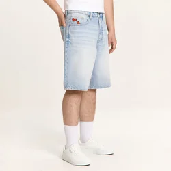 Cropp - Baggy teksas šorts - PLAVA