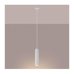 Brilagi - LED luster na sajli CRESTO 1xGU10/10W/230V bela