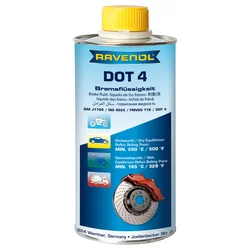 Ravenol Tečnost za kočnice Ravenol DOT 4, 1 l