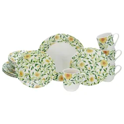 Creatable Kombinirani Servis Amarilla, 16-Delni