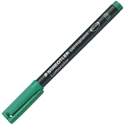 MARKER PERMANENTNI 1-2,5MM RECIKLIRANI LUMOCOLOR STAEDTLER 314-5 ZELENI