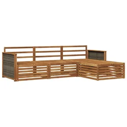 Set vanjskih sofa Prirodna 249,5 x 162,5 x 73 cm
