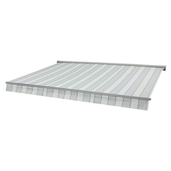 Markiza Sunfun Design (4,5 x 3 m, sivo-bela)