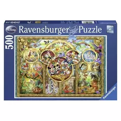 Ravensburger - Puzzle Disney Family II - 500 kosov