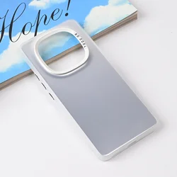 Maska za telefon Clear za Xiaomi Redmi Note 14 Pro Plus, Srebrne boje