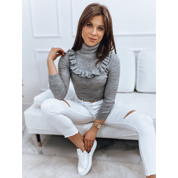NOAH Womens Sweater Light Grey Dstreet