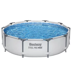 Bestway Bazen metalne konstrukcije 4678, 3.05m x 76cm, Sivi