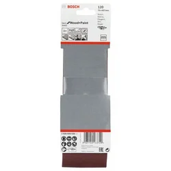 Bosch Set brusnih traka Pro X440, 75x457mm, G120, 3 komada