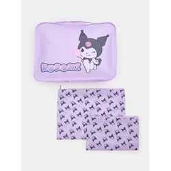 Sinsay - Set od 3 nesesera Kuromi - lavanda
