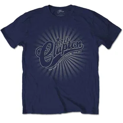 Eric Clapton Logo Rays Navy Blue 2XL Majica