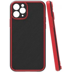 MCTR82-IPHONE 12 Pro Futrola Textu Armor Silicone 139 41539, Crvena