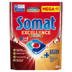 Somat Excellence 5in1 kapsule za mašinsko pranje posuđa 42kom