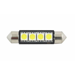 M-LINE žarulja LED 12V C5W 42mm 4xSMD 5050, bijela, par