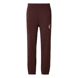 Calvin Klein Jeans Hlače rjava/rdeča/bela