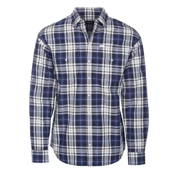 DS2 Majica Dsquared2 Hemd Check Drop blau modra