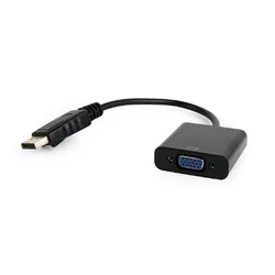 GEMBIRD DisplayPort na VGA adapter, crni, 15cm (AB-DPM-VGAF-02)