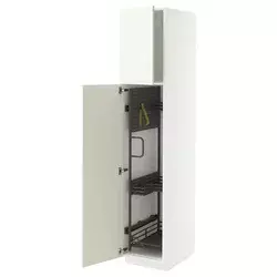 METOD Visoki element-ostava, bela/Vallstena bela, 40x60x200 cm