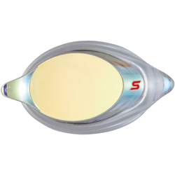 Swans srxcl-mpaf mirrored optic lens racing clear/yellow -4.0