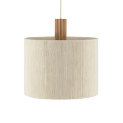 Brilliant - Luster na sajli ARLO 1xE27/20W/230V prečnik 35 cm krem