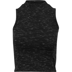 Womens space top blk/wht