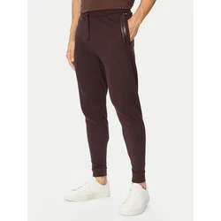 BOSS Spodnji del trenirke Authentic 50554784 Rjava Regular Fit