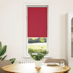 Rolo zavjesa za zamračivanje crvena 50x175 cm Širina tkanine 45,7 cm Poliester