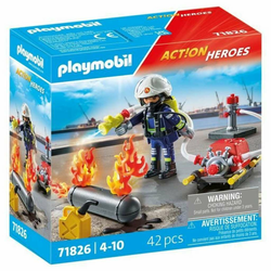 Playmobil Vatrogasac sa vodenom pumpom ( 1044523 )