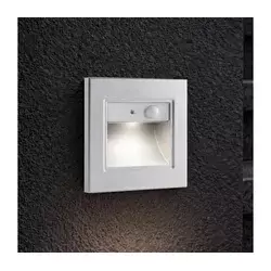 Brilagi - LED svetiljka za stepenište sa senzorom STEP LIGHT LED/1,5W/230V IP44 srebrna