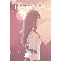 Notebook: Japanese Anime Lovers Gift Manga Senpai Notebook - Large 6 x 9 - Blush Notes 120 Pages