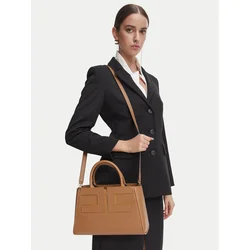 Ročna torba Elisabetta Franchi BS-06A-66E2-V440 Svetlo rjava