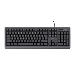 TRUST Basic (24639) Tastatura, Žična, US, Crna