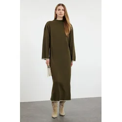 Trendyol Modest Ženska haljina Tctaw25Eb00001, Kaki