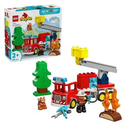 Lego Duplo Vatrogasni kamion sa crevom i vatrogascem 10473