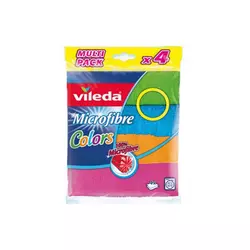 Vileda krpa Microfibre Color 4/1