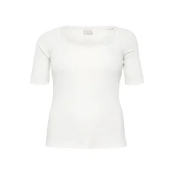 KAFFE CURVE Majica Britt bela