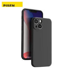 Pisen Maska za mobilni telefon iPhone 13, Crna