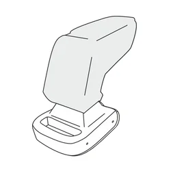Armrest Opel Astra J 2009-2015 (adapter only)