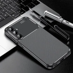 Maska za telefon Carbon Defender za Samsung A16 5G/ A166B, Crna